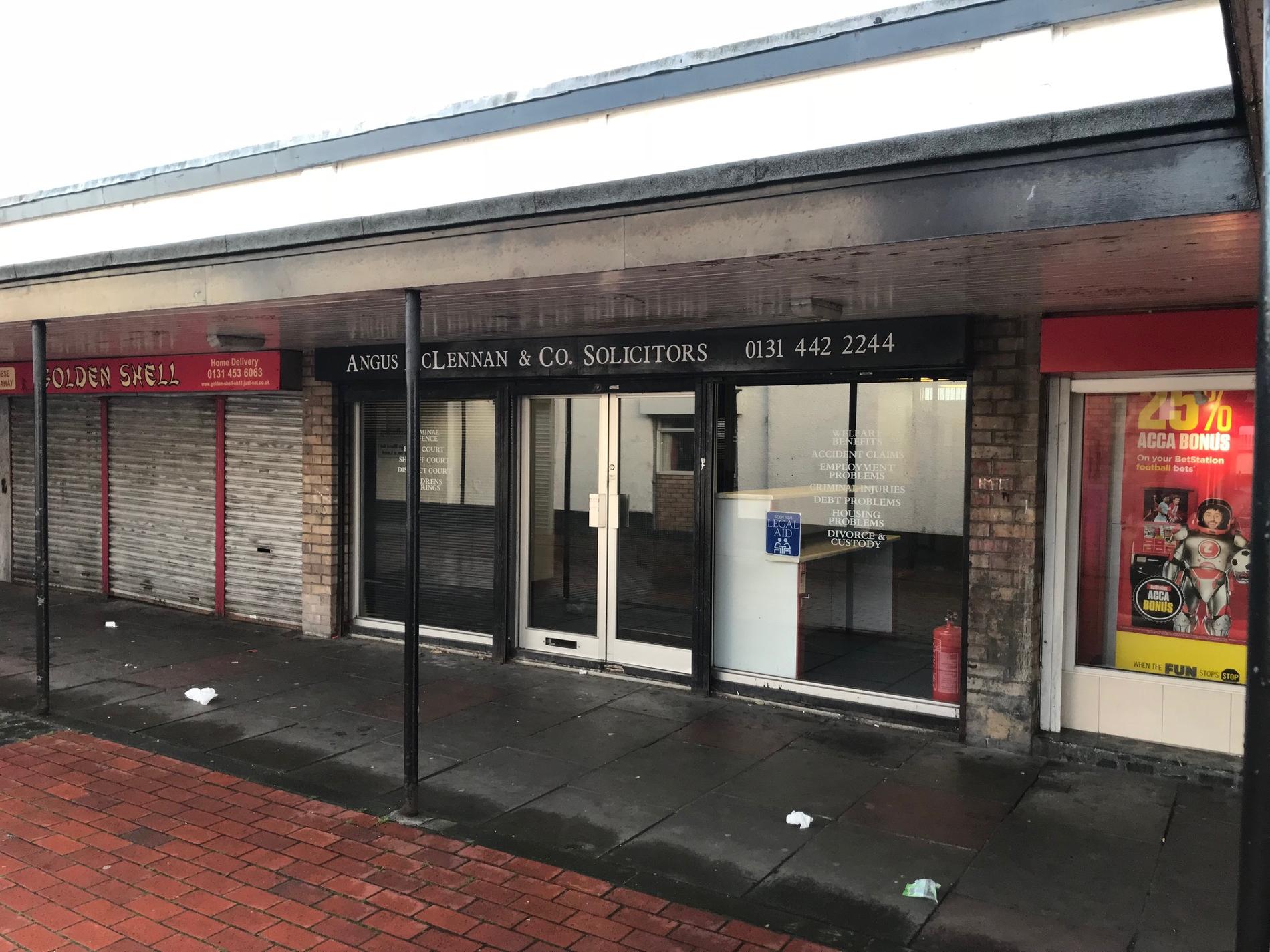 Property To Let Unit 6, Calder Road, Sighthill Shopping Centre
