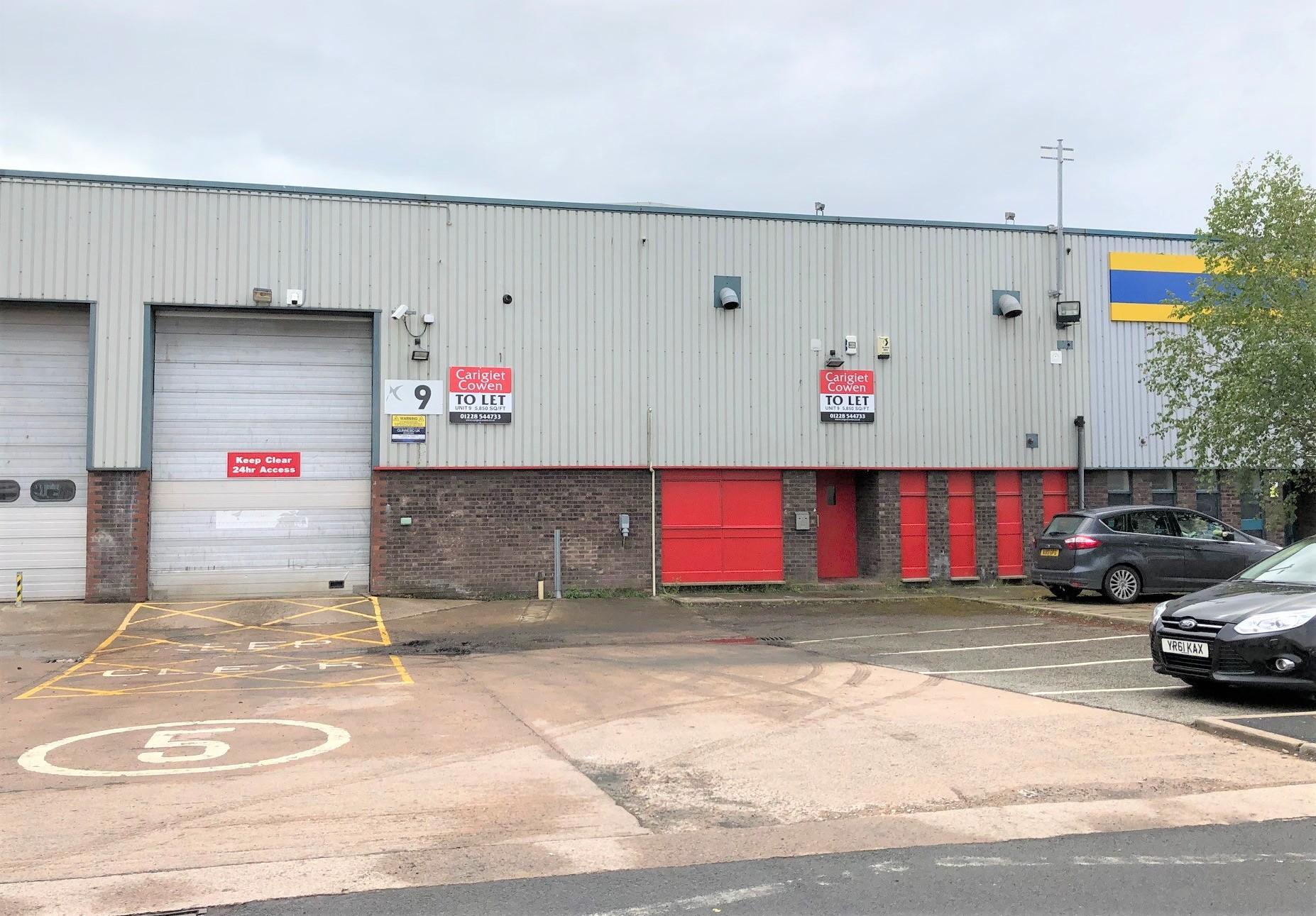 Property To Let Carlisle Mid Terrace Unit Unit 9 Kingstown Trade